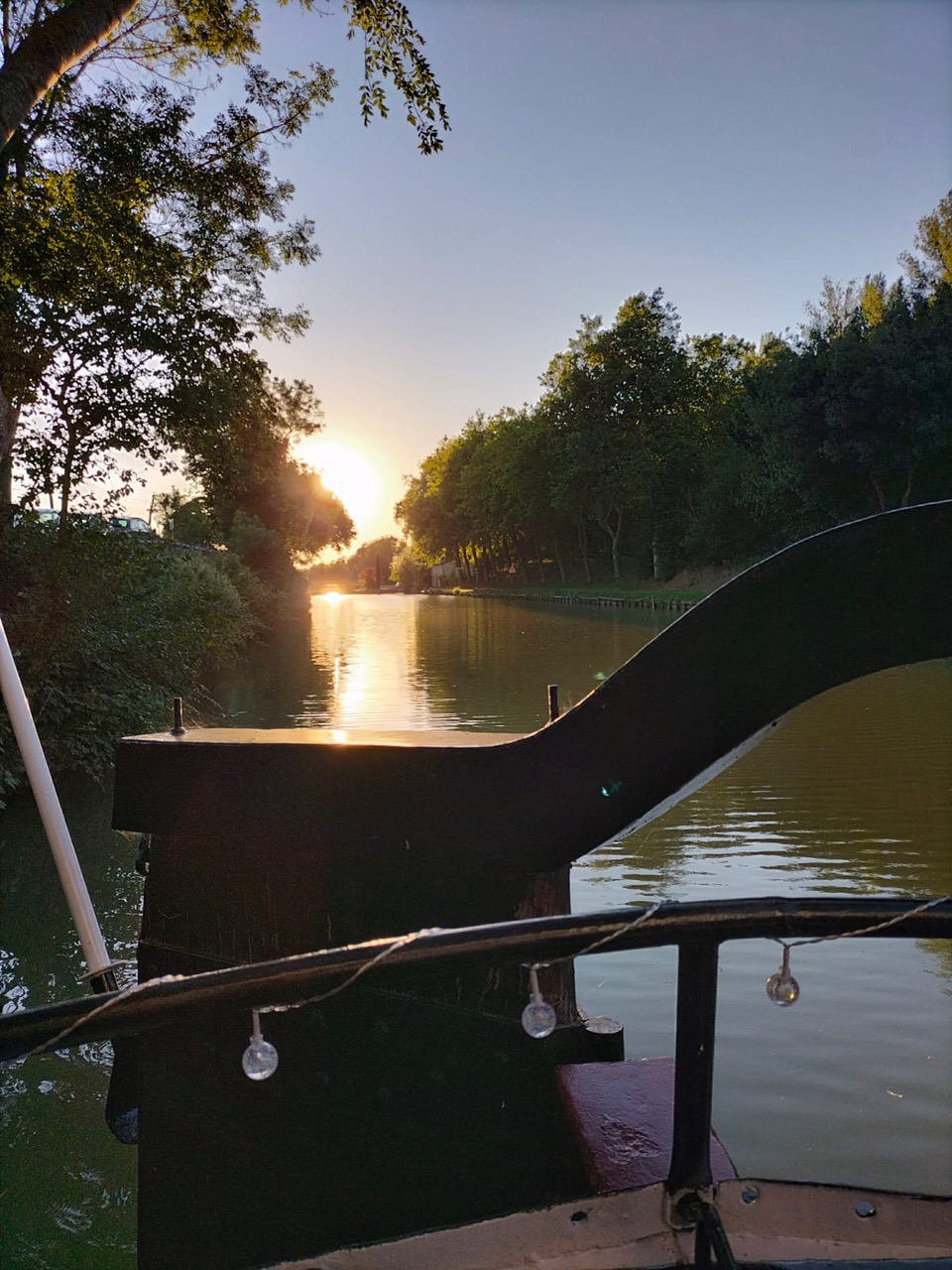 Péniche gîte sur le Canal du Midi